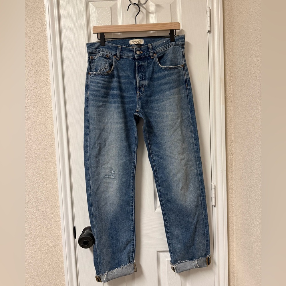 Madewell The Dean Easy Straight Jean - Picture 2 of 4